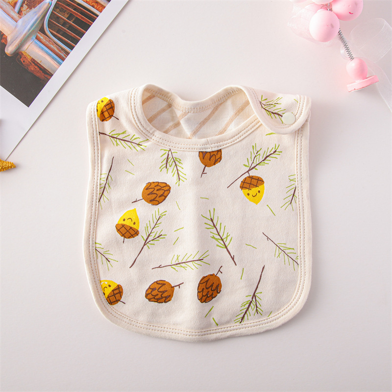 Baby Bear 100% pamuk, vodootporni bib za bebe i djecu 0–3 godine – Sigurnosna razina A