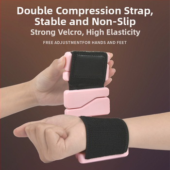 Βραχιόλι αντίστασης από σιλικόνη με μεταλλικό μπλοκ – fitness βραχιόλι καρπού Skedas