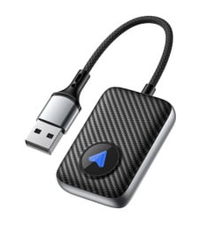 Ασύρματο USB CarPlay αυτοκινητικό κουτί AF1313 για iPhone και Android, διπύρηνος επεξεργαστής, 2GB RAM, 16GB ROM, Linux