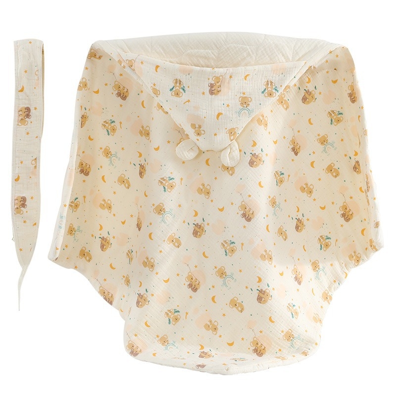 Dječji quilt od pamuka, punjenje od pamuka, cartoon uzorak, sve sezone za dojenčad i djecu od 1–3 godina