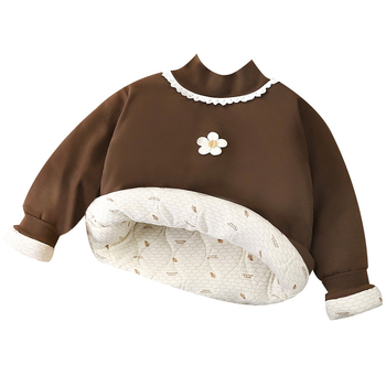 Bērnu džemperis ar flīsa oderi, biezi, ar animācijas motīvu, garas piedurknes, puloveris