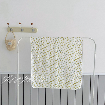 JOEMEGA Dječji cvjetni ručnik za kupanje – 100% pamuk, za novorođenčad, sve sezone