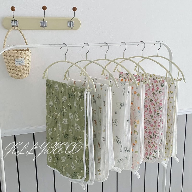 JOEMEGA Dječji cvjetni ručnik za kupanje – 100% pamuk, za novorođenčad, sve sezone