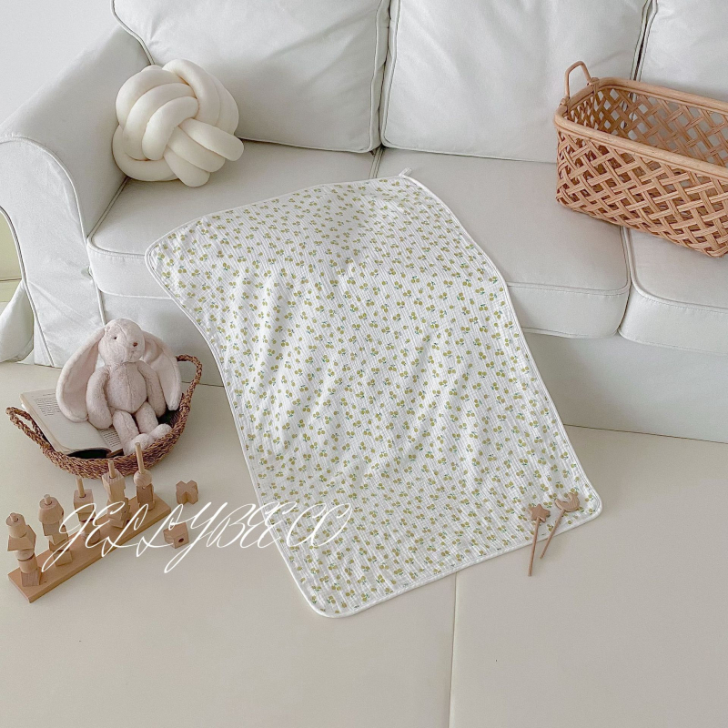 JOEMEGA Dječji cvjetni ručnik za kupanje – 100% pamuk, za novorođenčad, sve sezone