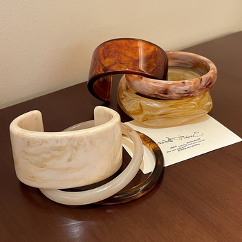 Butterfly narukvica od akrilnog acetata, ručno izrađena, retro geometrijski dizajn