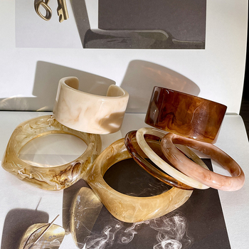 Butterfly narukvica od akrilnog acetata, ručno izrađena, retro geometrijski dizajn