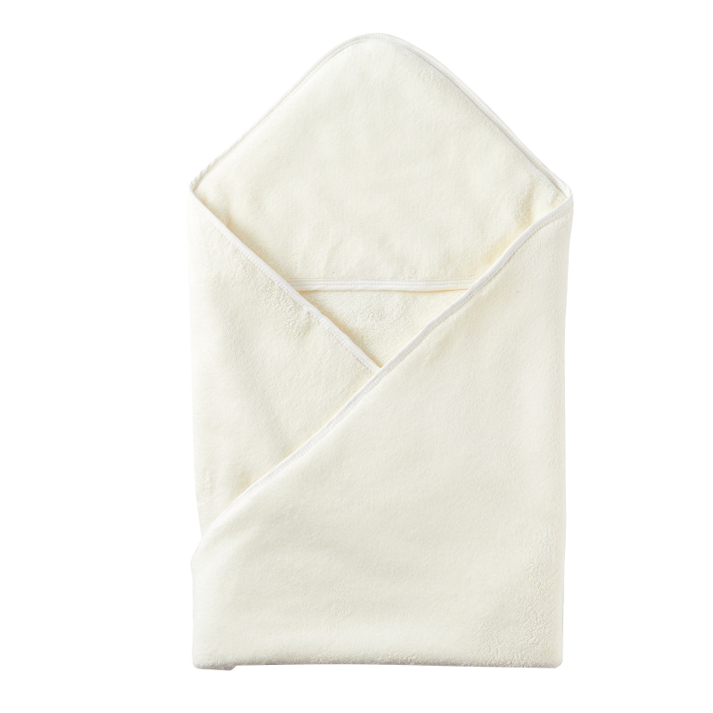 Ručnik za kupanje beba s kapuljicom od koralnog fleesa, 300 g/m², za dojenčad i malu djecu