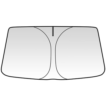 Parasolar auto pentru parbrizul frontal Honda – Material PC, retractabil, imprimare logo disponibilă, procesare personalizată