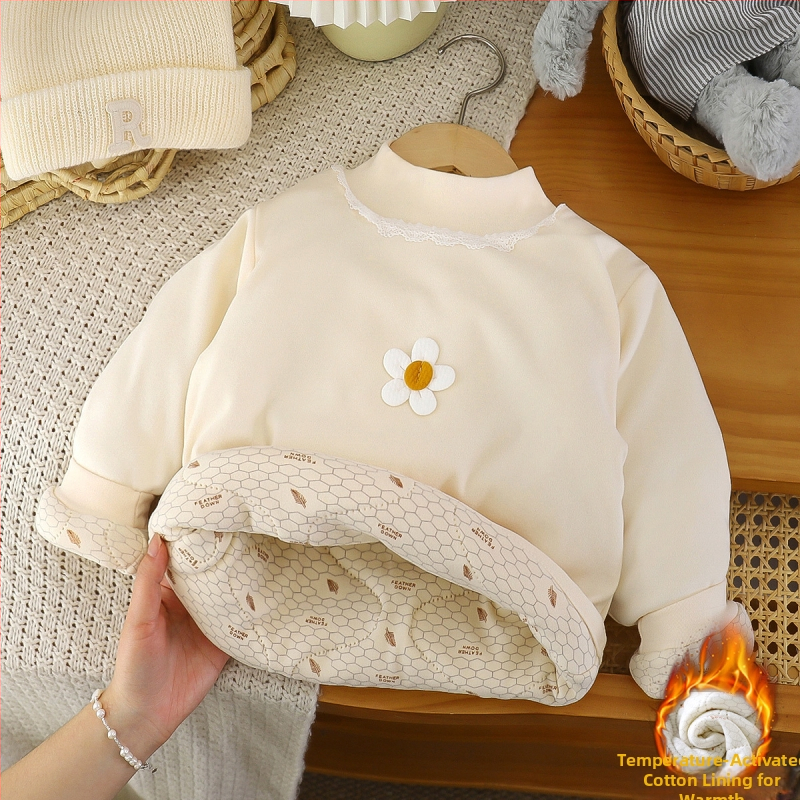 Bērnu džemperis, poliestera maisījums, poliestera oderējums, bieza audums, karikatūras raksts, vecums 3–8 gadi