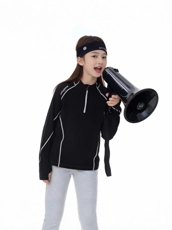 Bērnu augstas kakla džemperis, unisex, vienkrāsains, garas piedurknes, pulovera stils, bez kapuces, mīksts materiāls, 90% poliesters