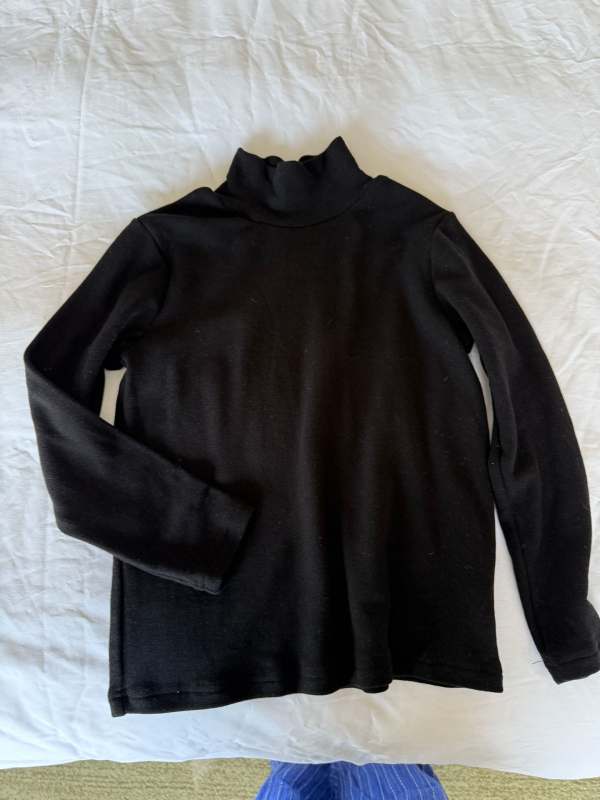 Bērnu garās piedurknes iekšējā T-krekls ar flisu oderi, korejiešu stilā, viskozes audums ar maigām apstrādēm, ziema 2025, zīmols S Planet