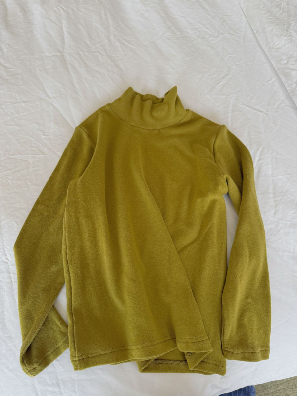 Bērnu garās piedurknes iekšējā T-krekls ar flisu oderi, korejiešu stilā, viskozes audums ar maigām apstrādēm, ziema 2025, zīmols S Planet