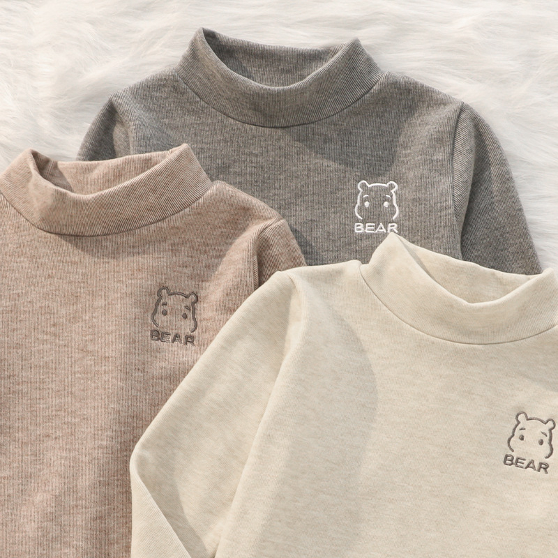 Bērnu garu piedurknēm bāzes slāņa tops — maigi apstrādāts poliesters, 97% poliesters, universāls (unisex), ziemas sezona, bērniem no 8 gadu vecuma