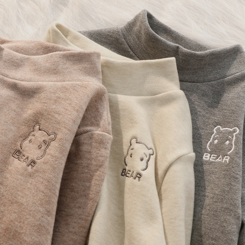 Bērnu garu piedurknēm bāzes slāņa tops — maigi apstrādāts poliesters, 97% poliesters, universāls (unisex), ziemas sezona, bērniem no 8 gadu vecuma