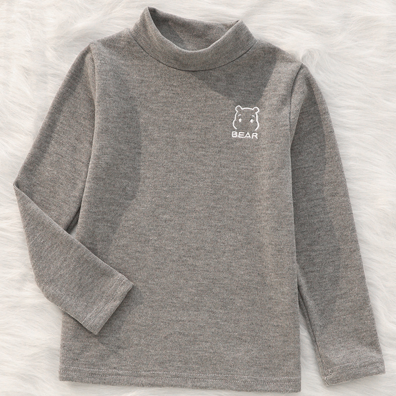 Bērnu garu piedurknēm bāzes slāņa tops — maigi apstrādāts poliesters, 97% poliesters, universāls (unisex), ziemas sezona, bērniem no 8 gadu vecuma