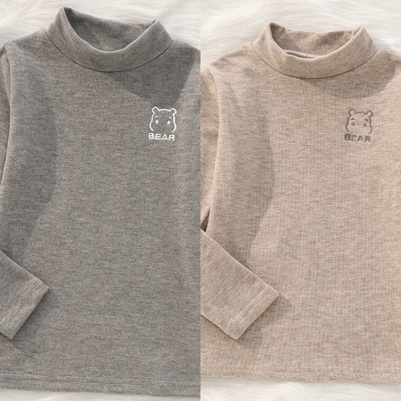 Bērnu garu piedurknēm bāzes slāņa tops — maigi apstrādāts poliesters, 97% poliesters, universāls (unisex), ziemas sezona, bērniem no 8 gadu vecuma