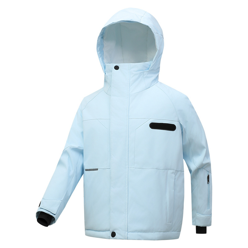 Bērnu slēpošanas komplekts, ūdensnecaurlaidīgs 5000mm, silts, vēja izturīgs, nodilumizturīgs, poliestera ārējais materiāls un odere