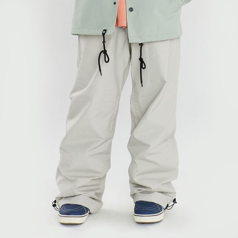 Pantaloni de schi unisex, impermeabili, antivânt, rezistenți la uzură, cu umplutură din bumbac