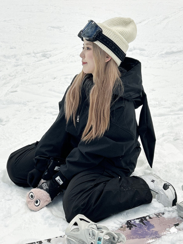 Geacă de schi unisexă, Mansen M38, impermeabilă și rezistentă la vânt, rating 8000mm, țesătură din fibră de poliester cu căptușeală