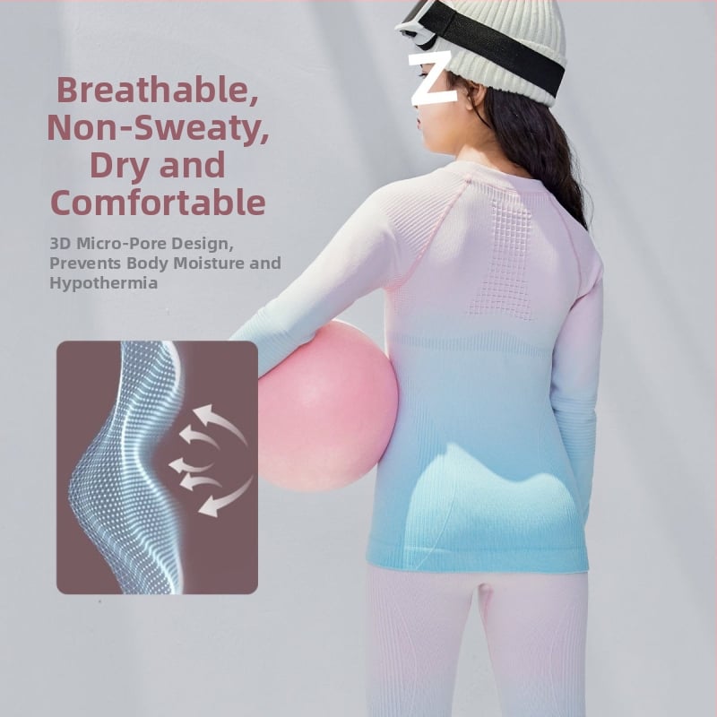 Laste suusariided kiirkuivusega, termilise isolatsiooniga ja higivooldusega, Corduroy kangas