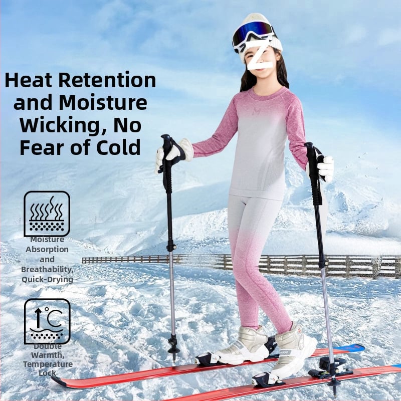 Laste suusariided kiirkuivusega, termilise isolatsiooniga ja higivooldusega, Corduroy kangas