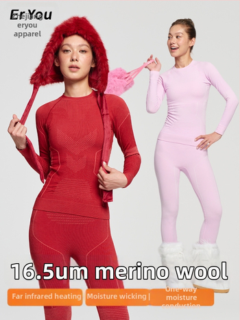 Sieviešu ātri žūstošs komplekts ziemai, pavasarim un rudenim: ātra žūšana, vēja izturība, mitruma vadīšana; audums – kokvilnas‑vilnas