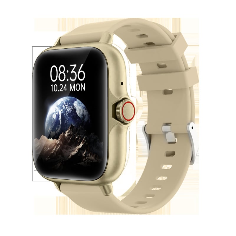 Смарт часовник с Bluetooth повикване и мониторинг на здравето: следене на сърдечен ритъм, кръвно налягане, кислород в кръвта, следене на съня, крачкомер (сърдечен ритъм, кръвно налягане, кислород в кръвта, сън, крачки)