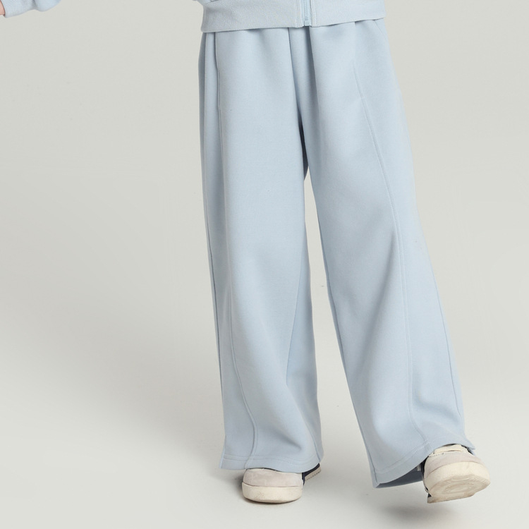 Bērnu divdaļīgs kapucēts komplekts: džemperis ar kapuci un bikses, korejas stils, vienkrāsains audums 68% kokvilnas, 3–8 gadi, rudens kolekcija