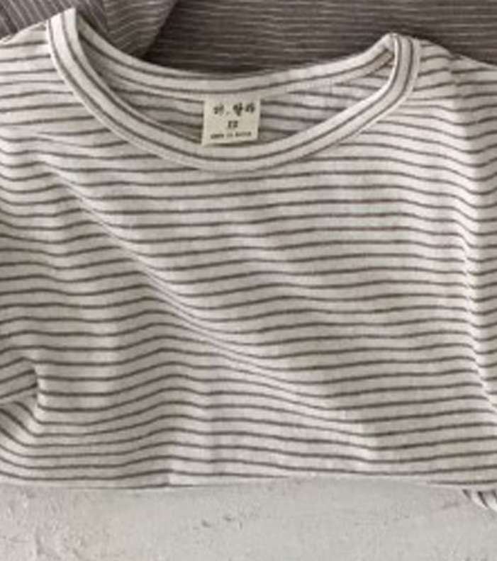 Bērnu īsām piedurknēm kokvilnas T-krekls, universāls, apaļš kakla izgriezums, mīksta auduma, 95% kokvilna