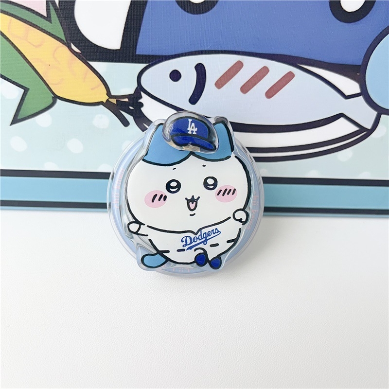 Pöörlev magnettelefonide statiiv, plastikust, karikatuuristiilis, ühildu MagSafe sõrme rõngas tagakleebisega