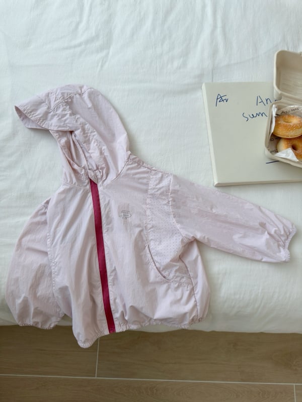 Унисекс детско яке с UV защита, леко дишащо лятно облекло, качулка, изработено от найлон и нейлонова подплата, за деца 7–12 г, лято 2025.