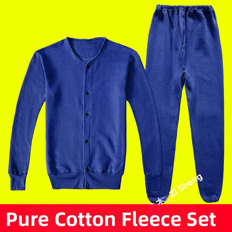 Fleece striukės ir kelnių komplektas minerams, unisex, rudens šiluminiai drabužiai