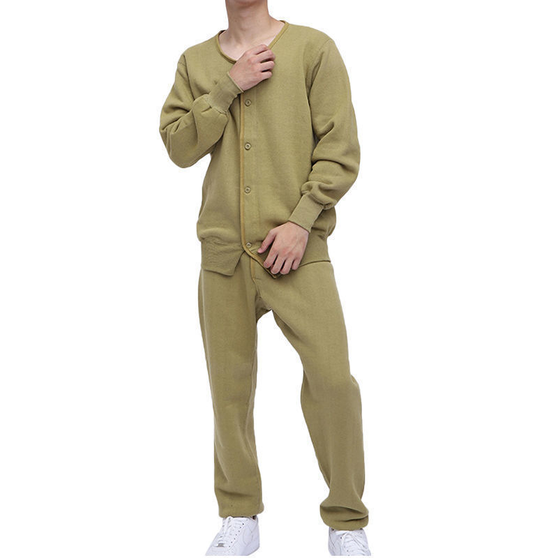 Fleece striukės ir kelnių komplektas minerams, unisex, rudens šiluminiai drabužiai