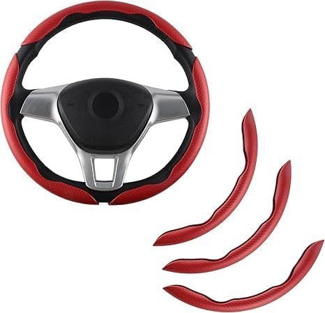 Κάλυμμα τιμονιού αυτοκινήτου – πεταλούδας σχεδίαση, τριμερή κατασκευή, αντιολισθητικό, ανθεκτικό στη φθορά, επιφάνεια από συνθετικές ίνες