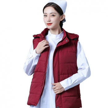 Női tollmellény, libatoll töltet, töltet 51–75%, fő anyag poliészter, karcsú fazon