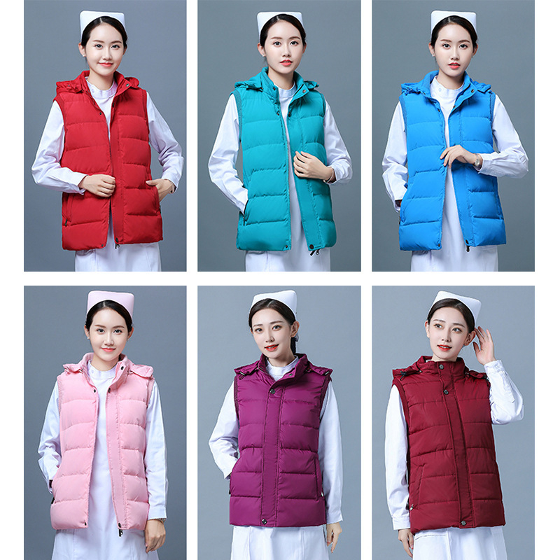 Női tollmellény, libatoll töltet, töltet 51–75%, fő anyag poliészter, karcsú fazon