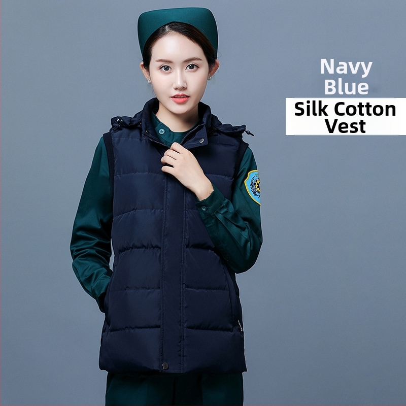 Női tollmellény, libatoll töltet, töltet 51–75%, fő anyag poliészter, karcsú fazon