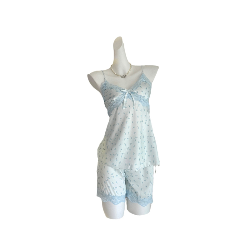 Γυναικείο νυχτερινό τοπ από ice silk με επένδυση στήθους — χωρίς μανίκια, τιραντάκια, V-λαιμό, ultrathin ύφασμα 81–100 g/m², 95–100% πολυεστέρας