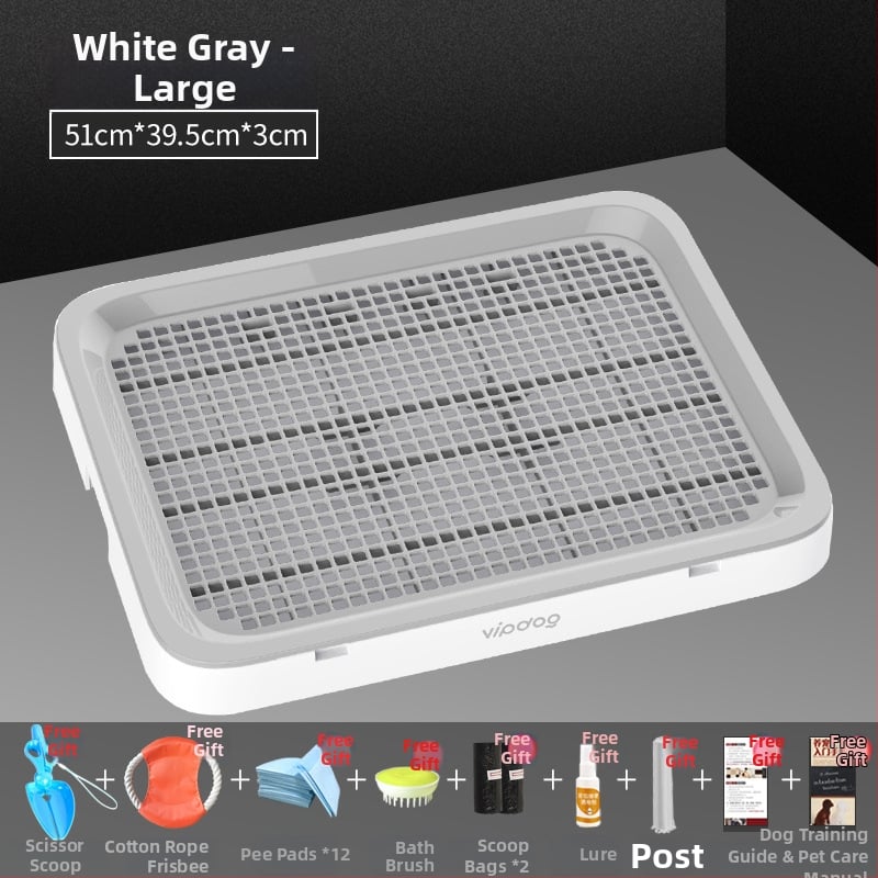 Αυτόματη τουαλέτα σκύλου κατά των οσμών – πλήρες σετ για μικρούς σκύλους, αντι-πάτημα σχέδιο