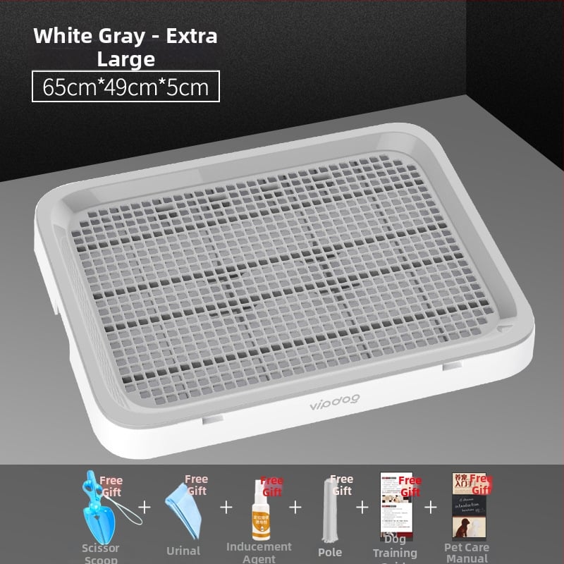 Αυτόματη τουαλέτα σκύλου κατά των οσμών – πλήρες σετ για μικρούς σκύλους, αντι-πάτημα σχέδιο