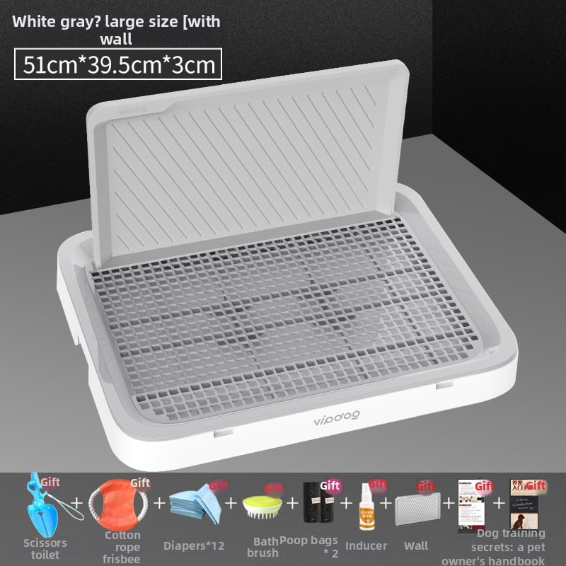Αυτόματη τουαλέτα σκύλου κατά των οσμών – πλήρες σετ για μικρούς σκύλους, αντι-πάτημα σχέδιο