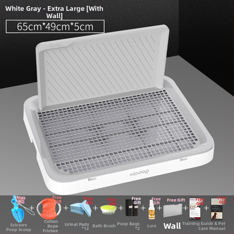 Αυτόματη τουαλέτα σκύλου κατά των οσμών – πλήρες σετ για μικρούς σκύλους, αντι-πάτημα σχέδιο