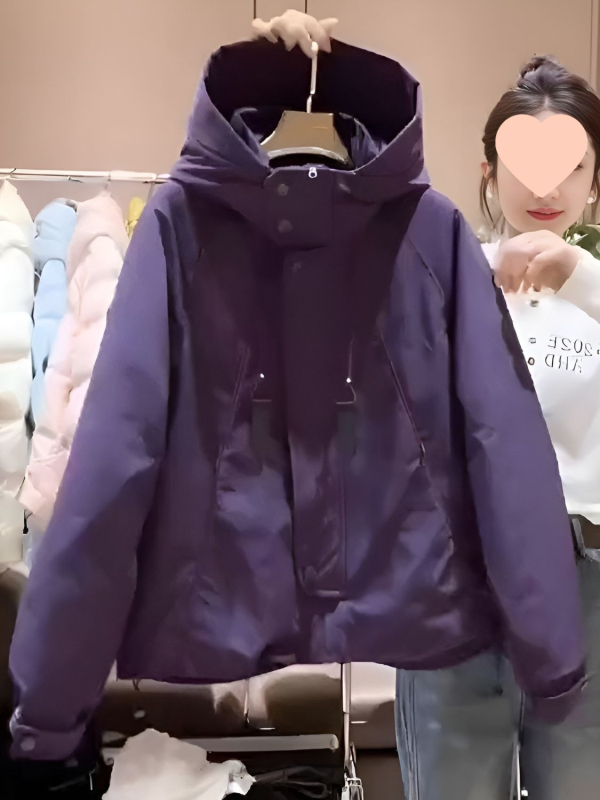 Chiasa dzseki | poliészter-spandex 95%+ keverék | A-vonalú sziluett | álló gallér | 2025 tavasz