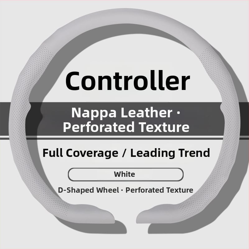 Κάλυμμα τιμονιού αυτοκινήτου – Διατρυπημένο, Αντιολισθητικό, Τετραεποχικό Καθολικό, Αθλητικό στυλ, Συνθετικό δέρμα