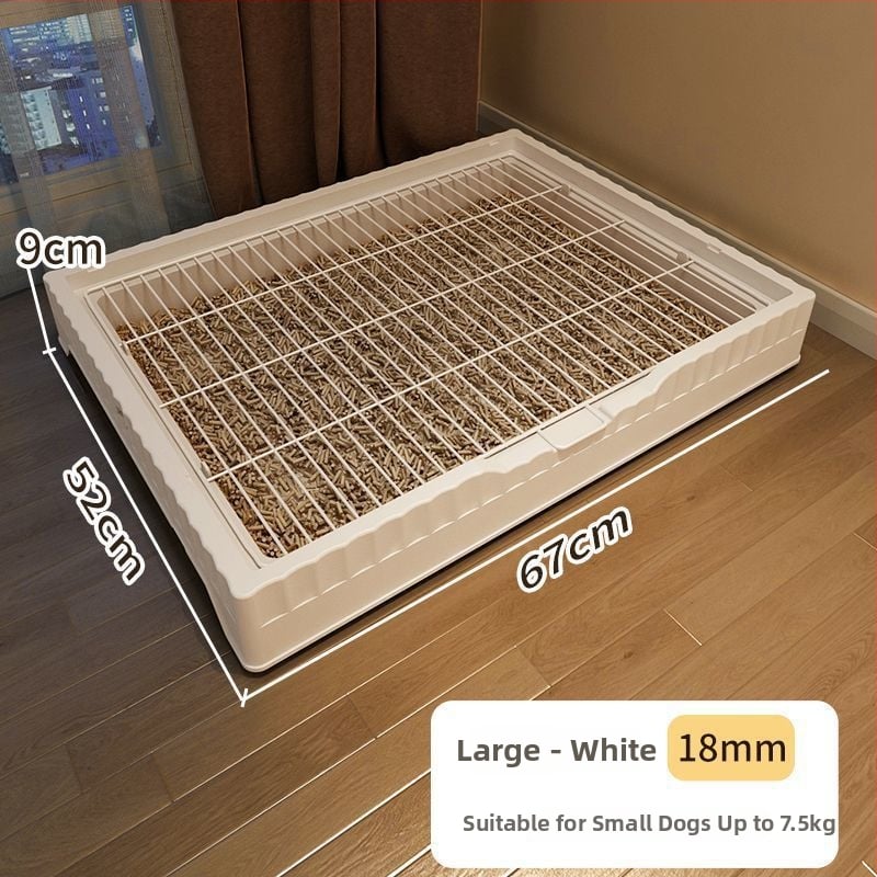 Προστατευτικό κατά των σταγόνων για σκύλους στην τουαλέτα, πλαστική κατασκευή, αυξημένη και βαθύτερη