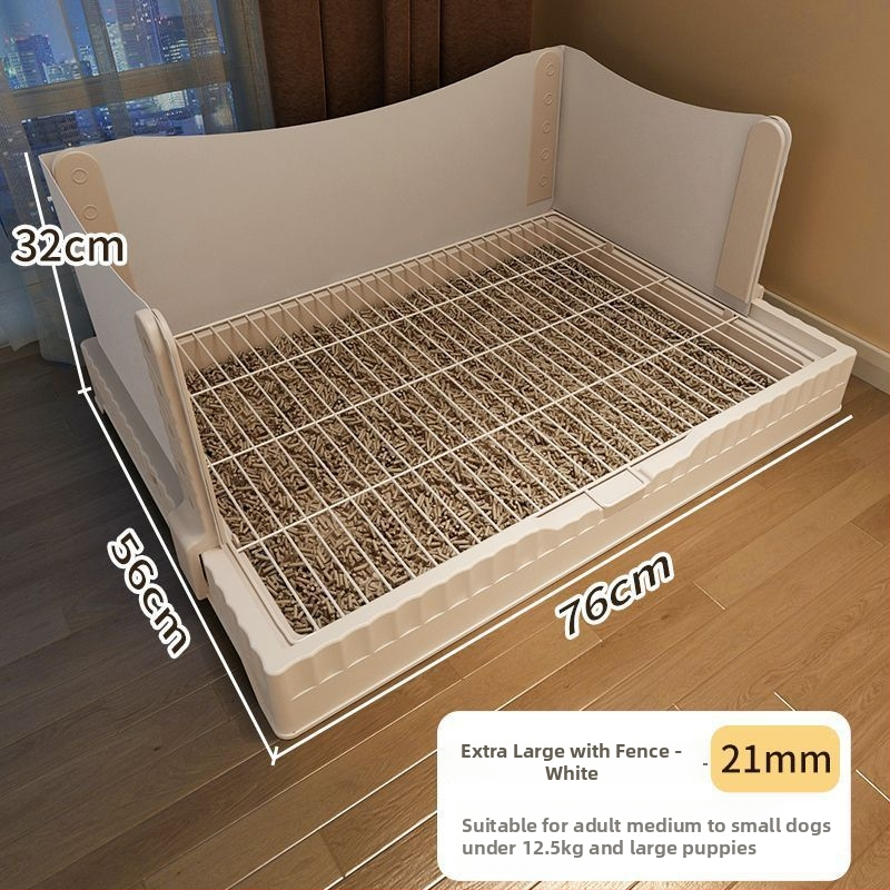 Προστατευτικό κατά των σταγόνων για σκύλους στην τουαλέτα, πλαστική κατασκευή, αυξημένη και βαθύτερη