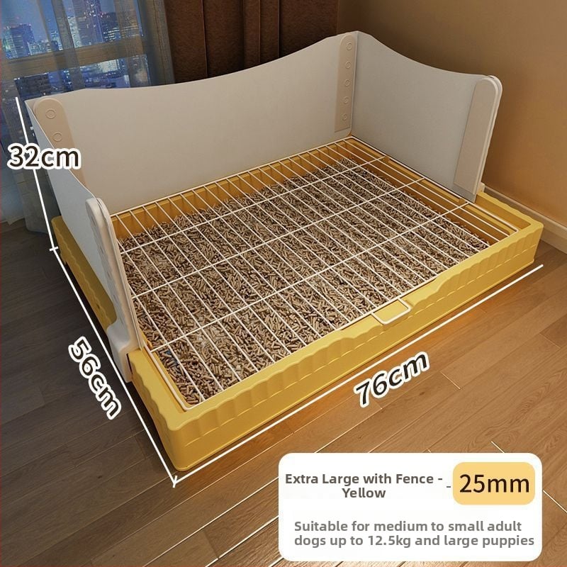 Προστατευτικό κατά των σταγόνων για σκύλους στην τουαλέτα, πλαστική κατασκευή, αυξημένη και βαθύτερη