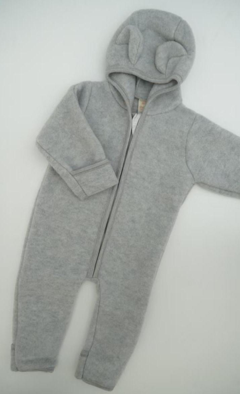 Bērnu komplekts: merino vilnas jaka ar kapuci un rāvējslēdzamu kombinezonu, akrila iekšpuse, mīksta virsma