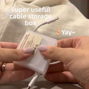 Ръчен навивател за кабели за данни — пластмасов, модел Cdxrxq, марка Friendly