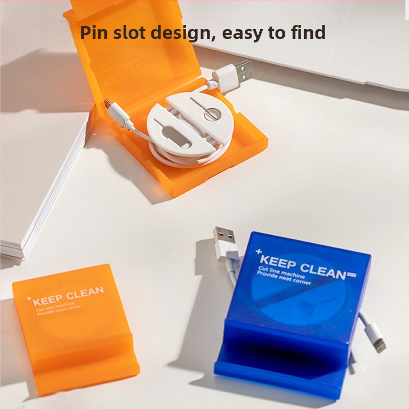 Ručný navíjač káblov pre dátové káble — plastový, model Cdxrxq, značka Friendly